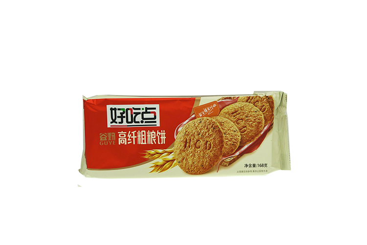 HAOCHIDIAN HIGH FIBER COARSE FOOD GRAIN BISCUIT 168G